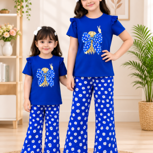 Short Sleeve & Long Pant Set